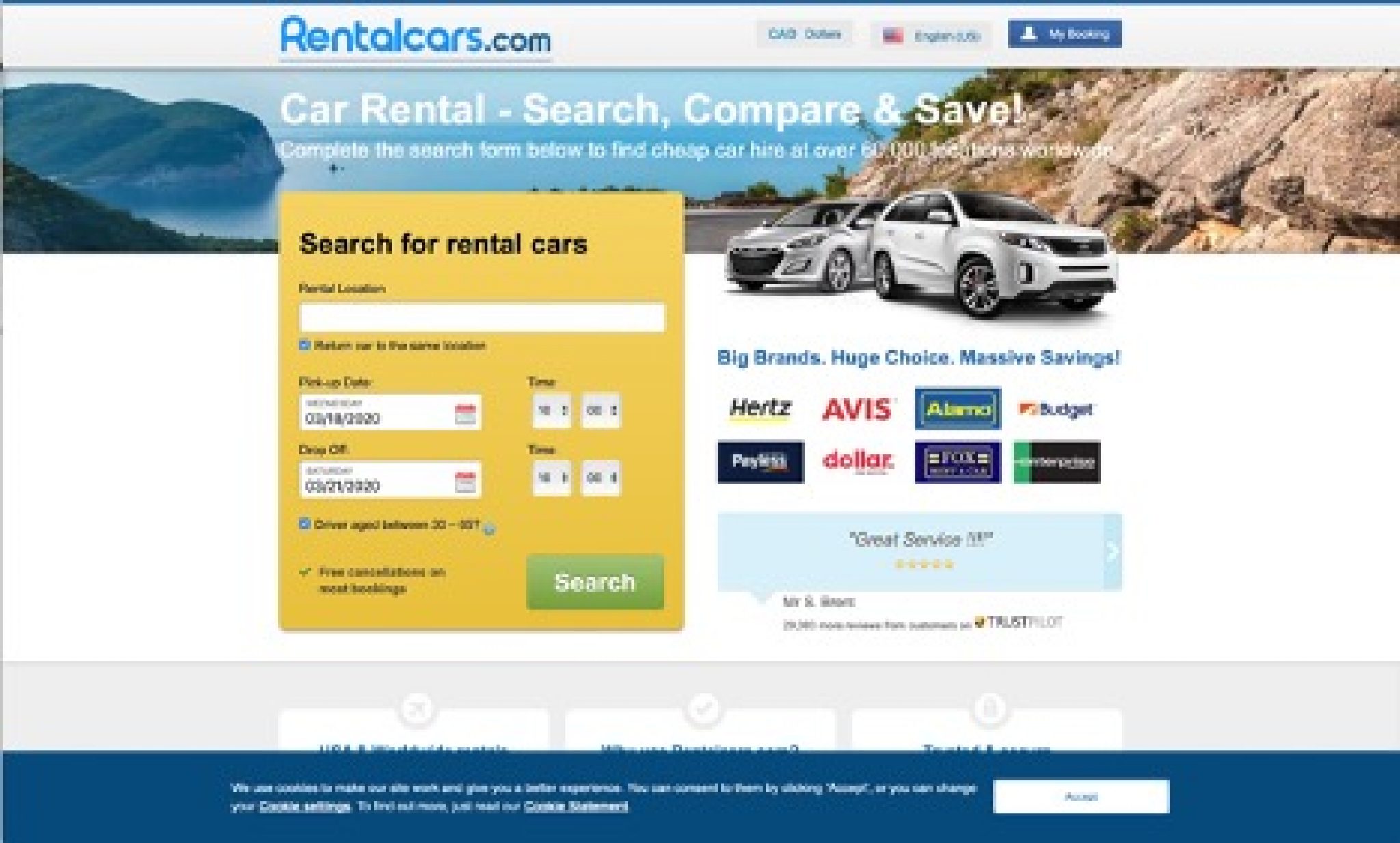 Best Car Rental Sites Online - GoodSitesLike