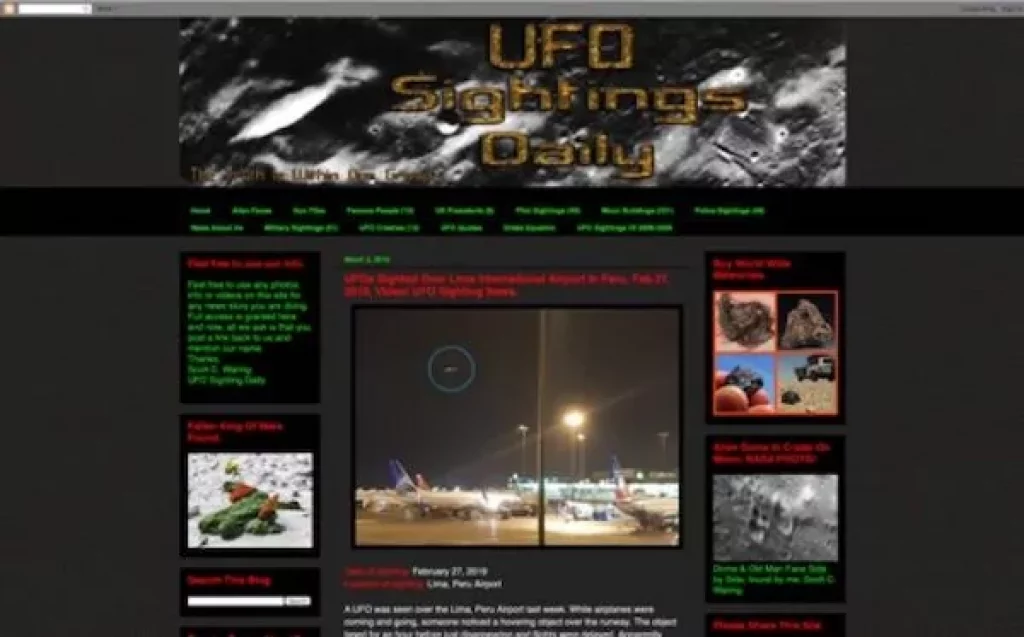 UFO Sightings Daily