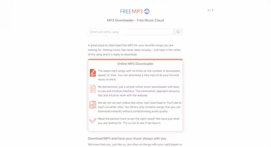 Free MP3 Cloud