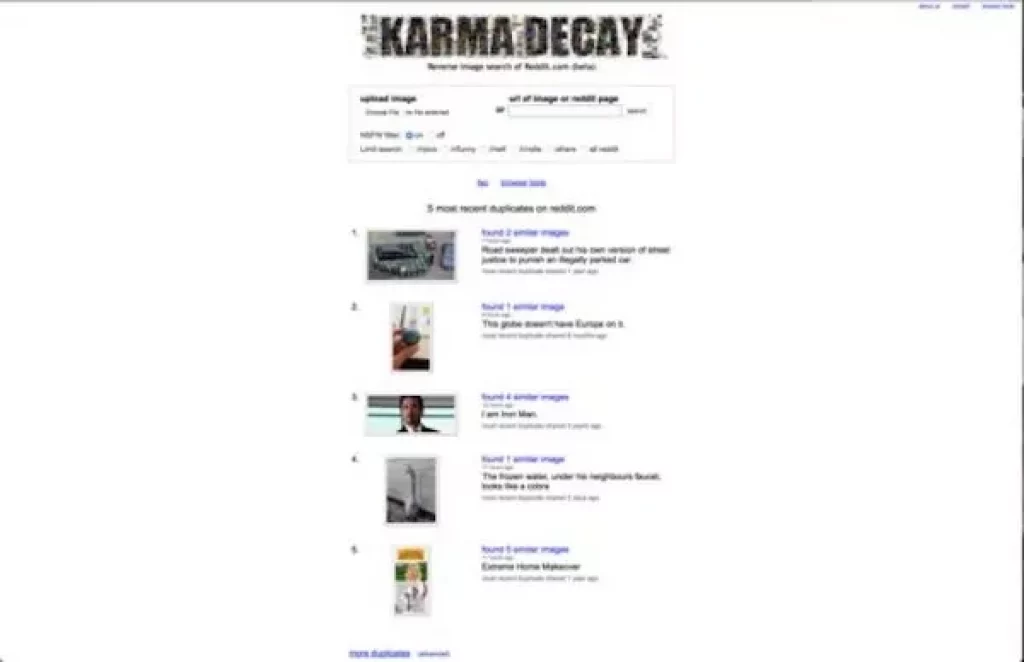 Karma Decay