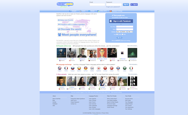 interpals dating site)