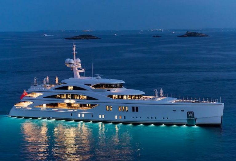 cost of a super yacht charter