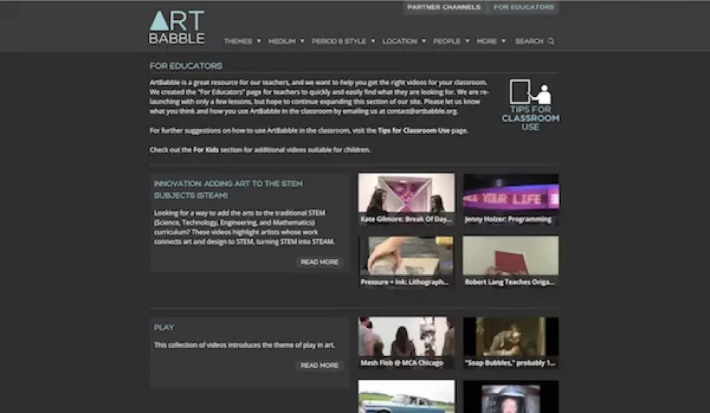 Art Websites