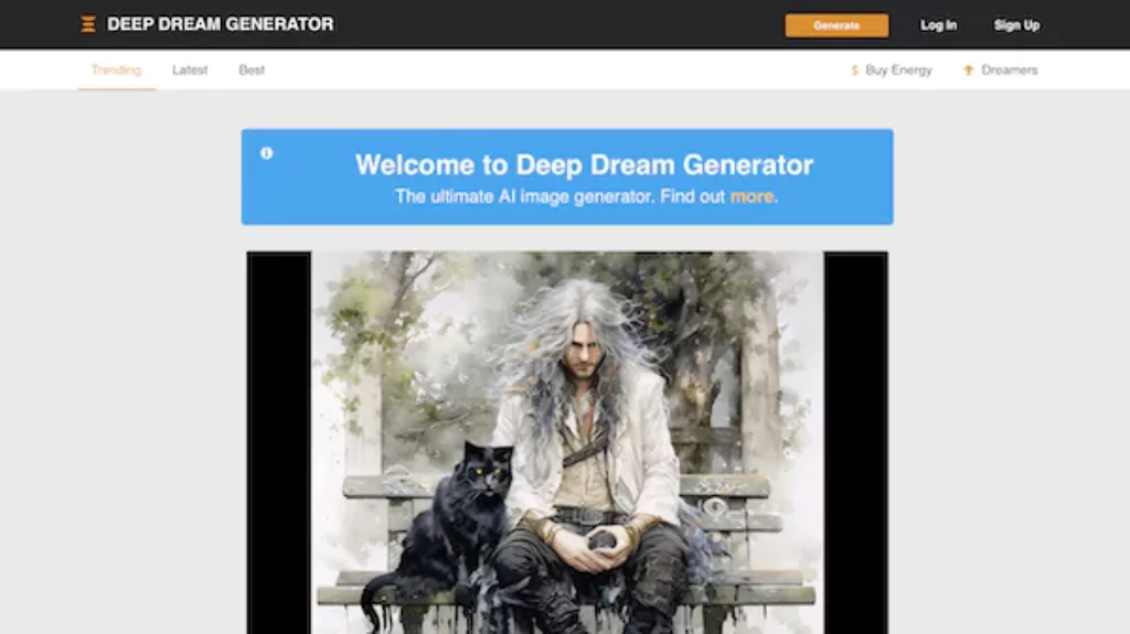 Deep Dream Generator